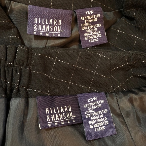 Hillard & Hanson Checkerboard Skirt Suit - Picture 7 of 7